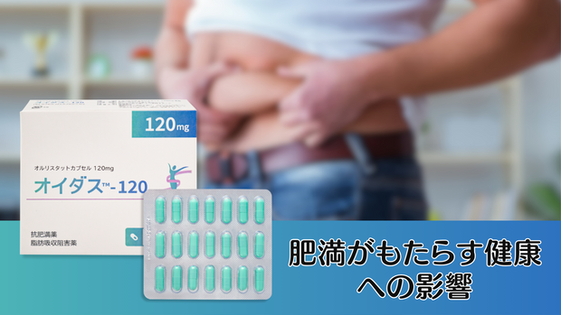 肥満がもたらす健康への影響